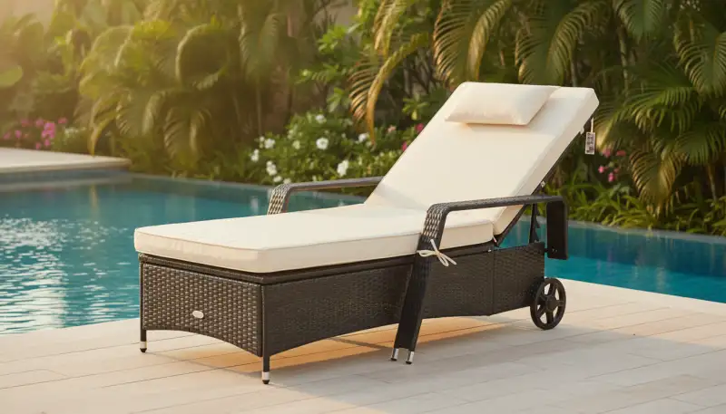 Entspannung pur: Die perfekte Poolliege