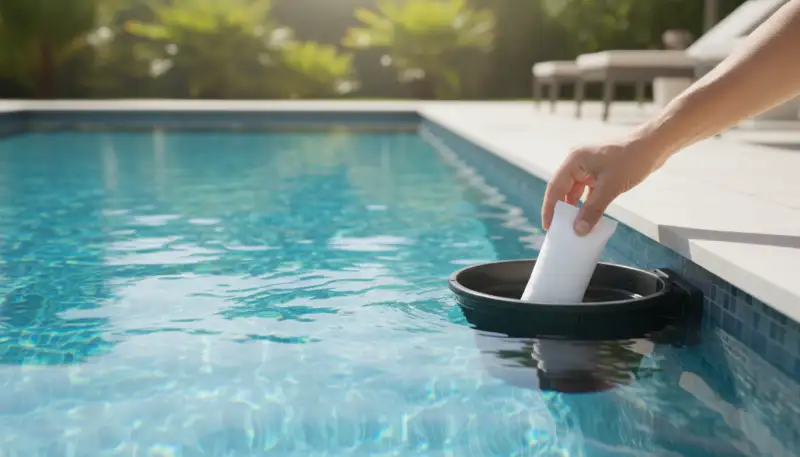 Klares Wasser: Pool Flockmittel richtig nutzen