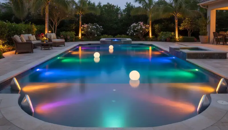 Poolbeleuchtung: Mehr als nur Licht im Wasser