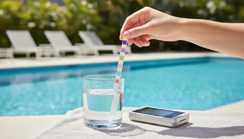 Poolwasser testen: Klarheit für Ihren Badespaß