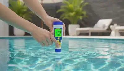 Salzgehalt im Salzwasserpool messen