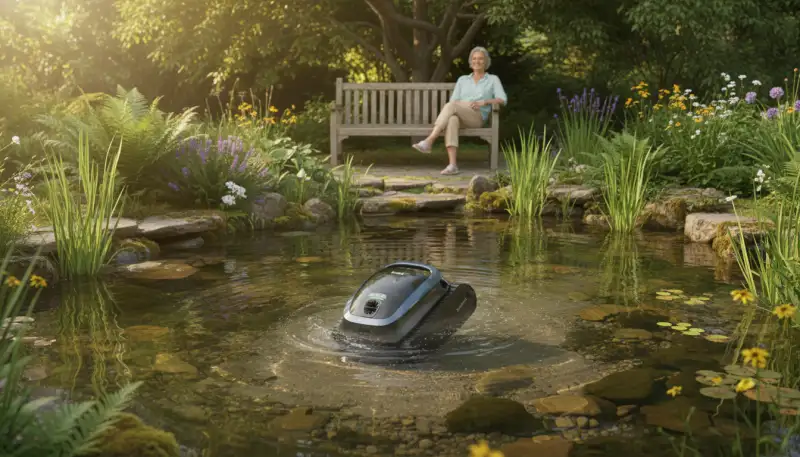 Teichroboter: Klarheit für Ihren Gartenteich