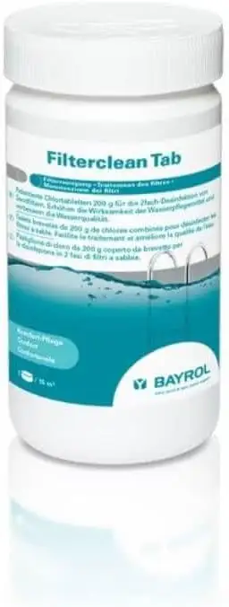 Bayrol Filterclean Tab 1 kg Filterdesinfektion