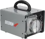 Ozon-Generator 20 g/h, Ozonierer DEDRA, 120 W, Luftstrom 340 m³/h Desinfektionsmethode, Ventilator, flexibler Schlauch, automatische Steuerung der Arbeitszeit, Mikroorganismen entfernen