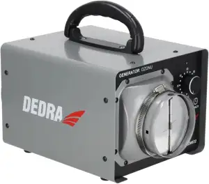 Ozon-Generator 20 g/h, Ozonierer DEDRA, 120 W, Luftstrom 340 m³/h Desinfektionsm