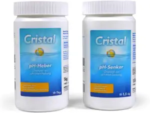 Cristal pH - Körnig Spar Set - Cristal PH-Heber 1 kg + pH-Senker 1,5 kg