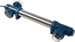 AquaForte Midi Power UVC 75 Watt, kurze Lampen und Edelstahlgehäuse, maximaler D