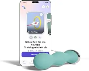 Perifit Care Beckenbodentrainer für Frau mit App – Elektrisches Kegel-Übungsgerät mit Biofeedback...