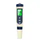 PH Messgerät Wasser, PH/TDS/EC/Salzgehalt/Thermometer 5 in 1 pH Wert Messgerät mit LCD-Display, A...