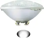COOLWEST LED Poolbeleuchtung Unterwasser, 36W Weißes Licht Poolscheinwerfer für Aufstellpool, IP68 12V AC/DC Wasserdicht Unterwasser Poollicht, Ersetzt 300W Halogen Scheinwerfer