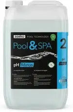 pH Minus Flüssig, pH-Senker für Pool & Spa, Flüssigkeit, 20 l Kanister = 22 kg, Konzentration <15...