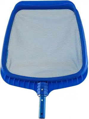 Professionelles Boden- und Laubkescher-Set | Teleskopstange 3-teilig 1,20 m bis 3,60 | Bodenkescher mit tiefem Netz | Laubkescher mit flachem Netz | Clip-Anschluss | Stabile & robuste Ausführung