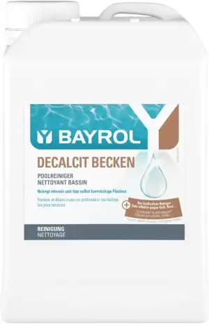 BAYROL Decalcit Becken 3 L Reinigungsgel zur Entfernung von Kalkablagerungen an 