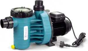 Aqua Plus 8 POOL Total Edition - 8 m³/h Leistung für Pools bis 40.000 l Wasserinhalt - Selbstansaugend Salzwasserbeständig Laufruhig Servicefreundlich Verschleißarm