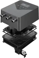 Aquachem iSAVERx Frequenzumrichter & Poolpumpensteuerung mit Touchscreen - Bis zu 80% Energie sparen - Leiser & langlebiger Poolbetrieb - Intelligente Drehzahlregelung - 230V Inverter für Poolpumpen