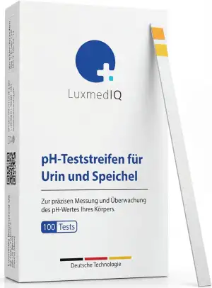 pH-Teststreifen für Urin & Speichel, 100 Stück – präziser 4.5–9.0 pH-Wert Schnelltest zur Säure-Basen-Balance – ideal für ketogene Diät & Gesundheitsvorsorge