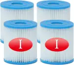 Filterkartusche Gr. I für Bestway 58093, Ersatz Filterpatronen Gr.I für Bestway, Typ I Poolfilter...