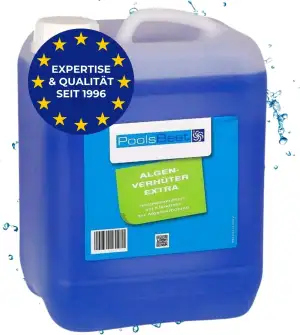 PoolsBest Algenverhüter extra 5L I schaumfreier Algenvernichter für Pool I hochd