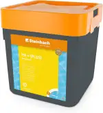 Steinbach Poolpflege pH-Plus Granulat - 0753205TV00-5 kg - Zur pH-Wert-Erhöhung im Pool - Gut löslich & staubreduziert - Für stabile Wasserwerte & bessere Desinfektionswirkung