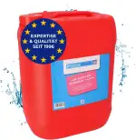 PoolsBest pH Senker flüssig 22 kg I pH-Minus mit 14,9% Schwefelsäure zur optimalen pH-Wert Reguli...
