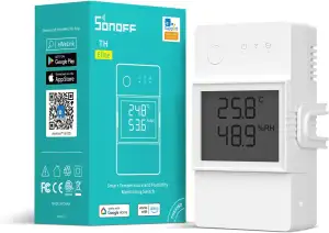 SONOFF THR316D Elite 16A Smart Schalter mit Temperatur und Luftfeuchtigkeit Über