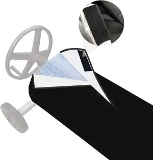 550x96cm Pool Reel Schutzhülle, Solar Abdeckung Schwimmbad Solarrollen, Wasserdi