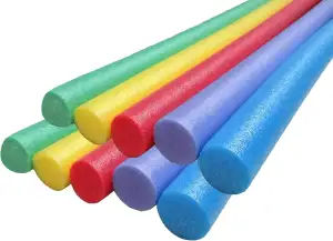 10 x Schwimmnudel Schwimmstange Aquafitness Wassernudel Aquagymnastik Schaumstof