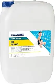 Astral Pool pH Plus Flüssig 20 Liter - Schnell wirkender pH-Senker für Pools & W