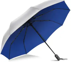ZOMAKE Sonnenschirm,UPF 50+UV Schutz regenschirm,automatik auf und zu umbrella,S