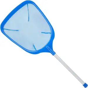Guheake Pool Kescher mit Griff Kescher Pool Feinmaschig 12cm Tief Poolkescher fü