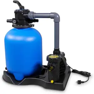 POOL Total OKU Sandfilteranlage Bali Premium bis 30 m³ Beckengröße - 300 mm Filt