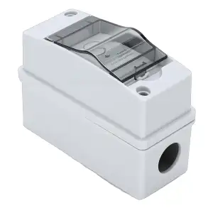 Asixxsix 40A WiFi Smart Switch Timer, 2P 40A Smart Timer Switch APP Fernbedienung Programmierbar, Robuste Metallgehäuse-Poolsteuerung für den Außenbereich, für Warmwasserbereiter