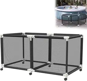 AufuN Aufbewahrungsbox für Pools, Pool-Aufbewahrungsbehälter, Schwimmer-Aufbewah