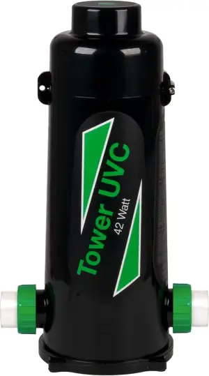 Wagner Green Tower UV-C 42 Watt Teichklärer | Wasserklärer ohne Chemie | UVC Lam