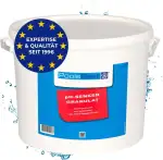 PoolsBest pH Senker Granulat 10kg inkl. Messbecher I pH Minus zur optimalen pH-Wert Regulierung i...