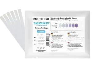 20x Wasserhärte Teststreifen Testkit - °dH Deutscher Härtebereich in weich, mitt