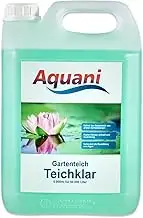 Aquani Teichklar 5.000ml Algenmittel gegen grünes und trübes Wasser im Teich mit Schwebealgen Alg...