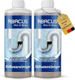 ABACUS® Abflussreiniger & Rohrreiniger, Rohrfrei, Abflussfrei – entfernt Haare und Ablagerungen i...