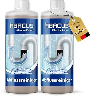ABACUS® Abflussreiniger & Rohrreiniger, Rohrfrei, Abflussfrei – entfernt Haare und Ablagerungen i...