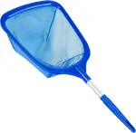 KGC Pool Kescher mit Griff 32'', kescher Pool Ultra Feinmaschiges, Poolkescher für Schwimmbäder, Fischteiche, Hot Tubs, Gartenteiche, Algen und für Schwimmbäder, Planschbecken, Spa