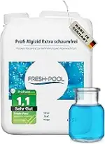 Fresh-Pool Profi Algizid Extra schaumfrei 5 Liter - Pool Algenmittel | Pool Algizid | Algenmittel...