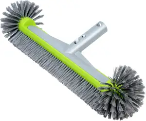 Poolbürste Extra Breit 43 cm Bodenbürste Pool für Teleskopstange, Pool Bürste Sc