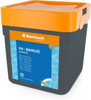 Steinbach Poolpflege pH-Minus Granulat – 0753005TV00 – 7,5 kg – Zur pH-Wert-Senk