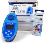 SCUBA 3s elektronischer Pooltester + Refill Pack - NFC-Datenübertragung App-Anbindung Lichtsignal...