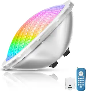 PAR56 LED Poolbeleuchtung, 30W Unterwasserscheinwerfer RGB Dimmbar Farbwechsel 1