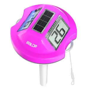 BALDR Solar Schwimmendes für Pool mit zwei großen Displays | IPX7 wasserdichter 