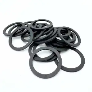 KKMSEALS Flachdichtung Gummi EPDM 1" - Dichtungsringe Set von 5 Stück - Flachdic