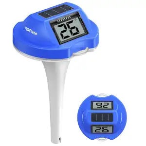 Pool Thermometer mit Doppelbildschirm, leicht ablesbar, Poolthermometer Schwimme