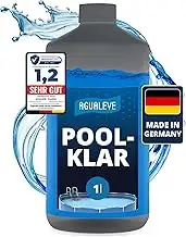 AGUALEVE® Poolklar 1l *NEU* | Kristallklar 2.0 Formel für perfektes Poolwasser | Pools, Whirlpool...