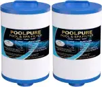 POOLPURE Spa Filter, Whirlpool Filter Replacement for Unicel 6CH-940, Pleatco PWW50P3, PWW50-P3, ...